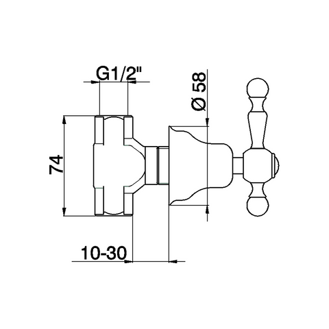 Cisal - Arcana America - Built In Stop Valve