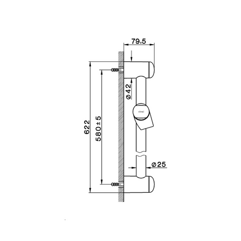 Cisal - Docce - Sliding Bar 25