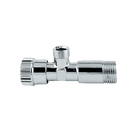 Gnali - Valves - Angle Valve with Rosette Plastic Handle
