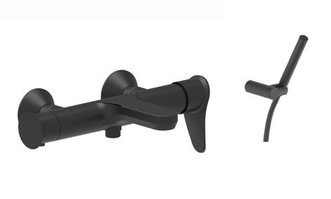 Huber - Harlock - Single Lever Bath Mixer with Set