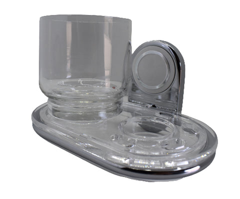 Haceka - La Ronde - Glass Holder with Toothbrush