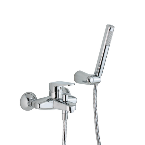 Huber - Planet - Single Lever Bath Mixer with Set