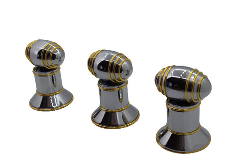 Cisal - Nirvana - 3 Hole Duplex Bidet Mixer