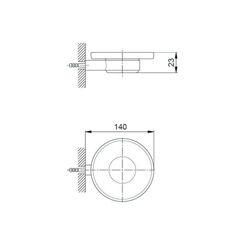 Cisal - System - Soap Holder