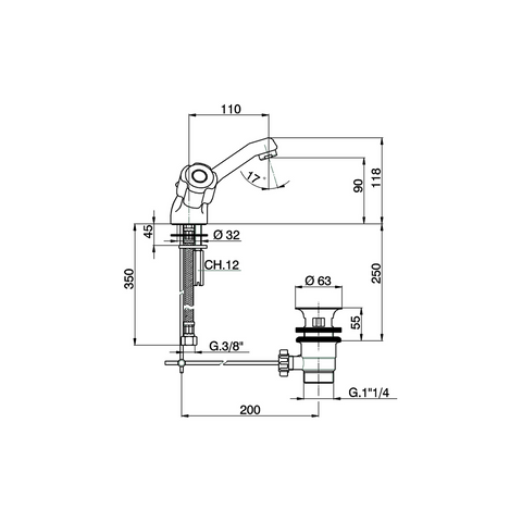 Cisal - TR - Duplex Basin Mixer