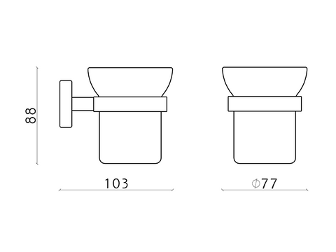 Cisal - Xion - Glass Holder