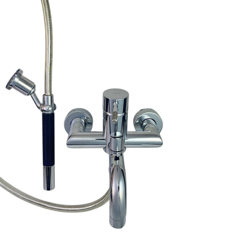 Cisal - Less - Single Lever Complete Bath Mixer