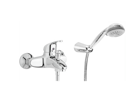 Huber - Baccarat - Single Lever Complete Bath Mixer