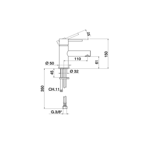 Cisal - City - Single Lever Basin Mixer