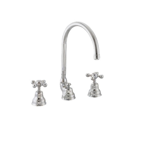 Cisal - Arcana - 3 Hole Duplex Basin Mixer with Spout