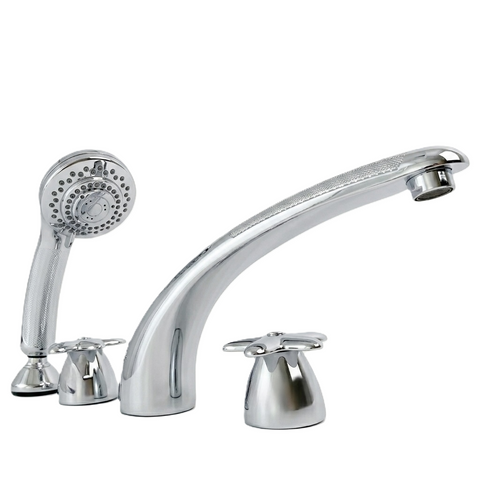 Cisal - Ginvera Ceramica - 4 Hole Duplex Jacuzzi Bath Mixer