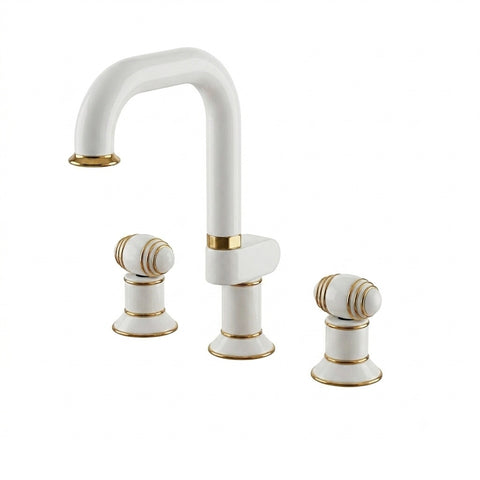 Cisal - Nirvana - 3 Hole Duplex Basin Mixer with Spout