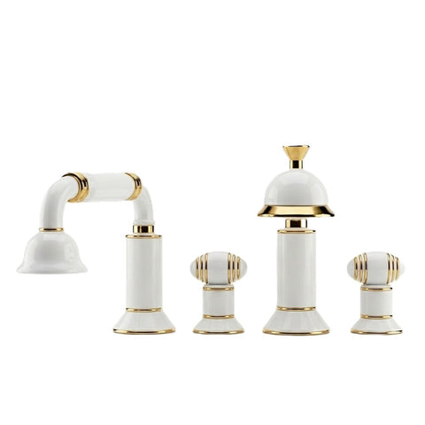 Cisal - Nirvana - 4 Hole Duplex Jacuzzi Bath Mixer