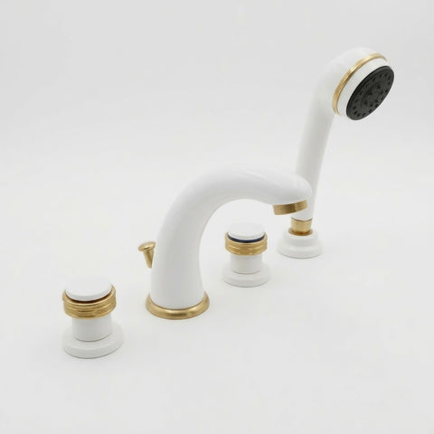 Cisal - Sultano - 4 Hole Duplex Jacuzzi Bath Mixer