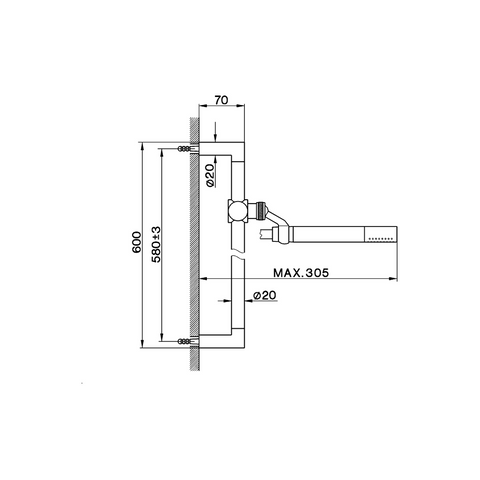Cisal - Docce - LESS Sliding Rail