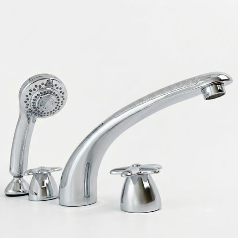 Cisal - Ginvera Ceramica - 4 Hole Duplex Jacuzzi Bath Mixer