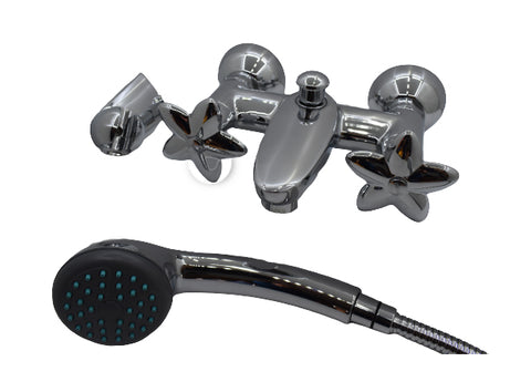 Cisal - Ginevra Ceramic - Complete Duplex Bath Mixer