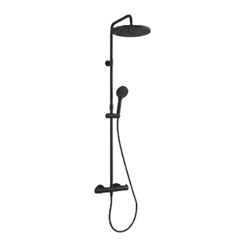 Huber - Round - 3 Function Single Lever Bath Mixer