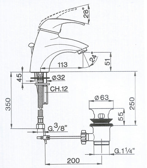 Cisal - Magic - Single Lever Basin Mixer