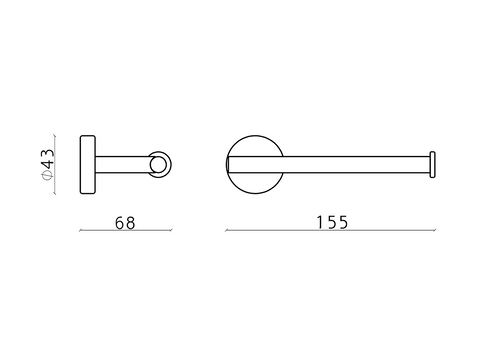 Cisal - Xion - Toilet Paper Holder